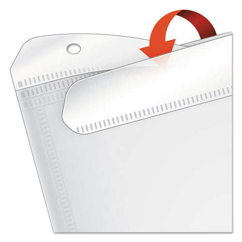 Image of Cardinal® 14650 Expanding Zipper Binder Pocket, 8.5 x 11, Assorted Colors, 5/Pack