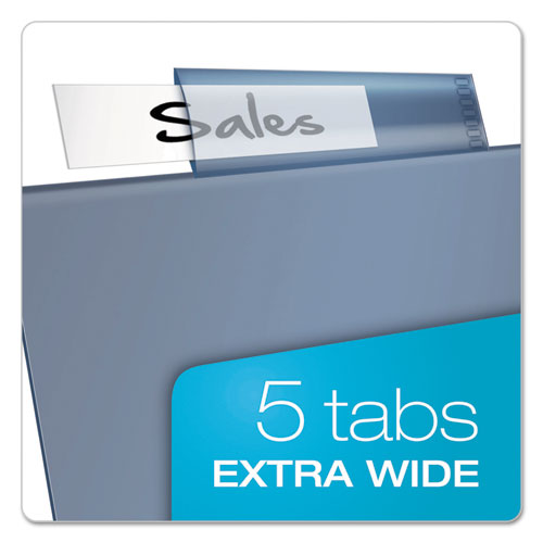 Image of Cardinal® 84012CB Expanding Pocket Index Dividers, 5-Tab, 11 x 8.5, Assorted, 1 Set