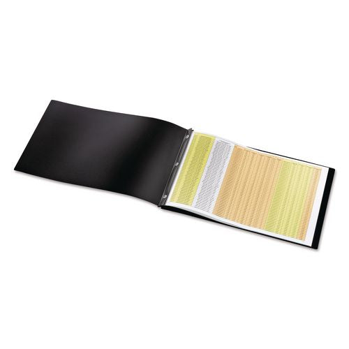 Image of Cardinal® 94910 Reportpro Tabloid Portfolio, Prong Fastener, 0.19" Capacity, 11 X 17, Black/black