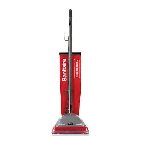 Image of Sanitaire® SC684G TRADITION Upright Vacuum SC684F, 12" Cleaning Path, Red