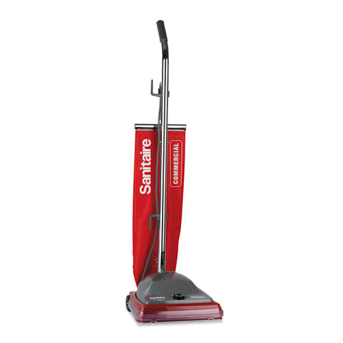 Image of Sanitaire® SC684G TRADITION Upright Vacuum SC684F, 12" Cleaning Path, Red