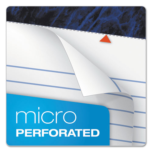Image of Ampad® Gold Fibre Quality Writing Pads, Wide/Legal Rule, (50) White 8.5 x 11 Sheets, Dozen
