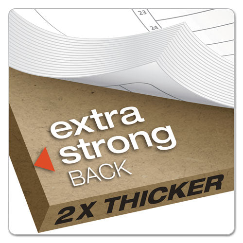 Image of Ampad® 20-816 Gold Fibre Wirebound Project Notes Book, Project-Management Format, Green Cover, (84) 9.5 x 7.25 Sheets