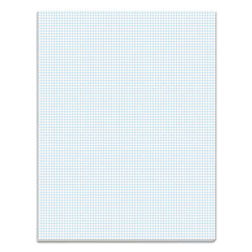 Image of TOPS 33081 Quadrille Pads, Quadrille Rule (8 sq/in), (50) White 8.5 x 11 Sheets
