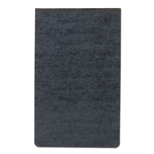 Image of ACCO A7019921A Pressboard Report Cover with Tyvek Reinforced Hinge, Two-Piece Prong Fastener, 2" Capacity, 8.5 x 14, Black/Black
