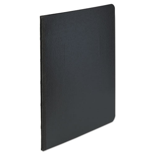 Image of ACCO A7025071A Presstex Report Cover With Tyvek Reinforced Hinge, Side Bound, Two-Piece Prong Fastener, 3" Capacity, 8.5 X 11, Black/black