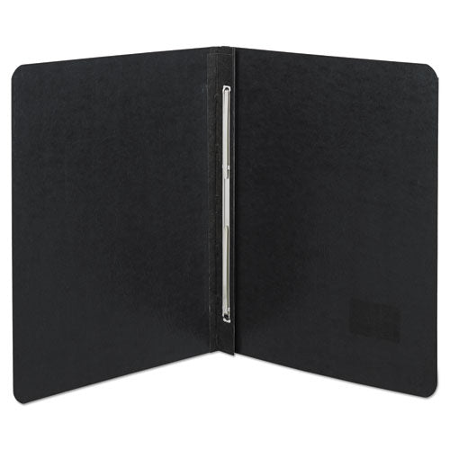 Image of ACCO A7025071A Presstex Report Cover With Tyvek Reinforced Hinge, Side Bound, Two-Piece Prong Fastener, 3" Capacity, 8.5 X 11, Black/black