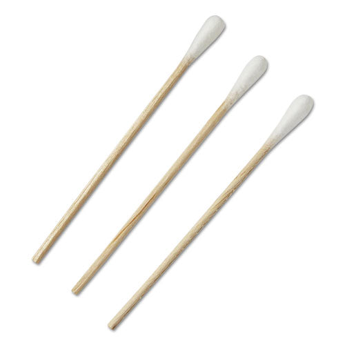 Image of Medline MDS202050 Non-Sterile Cotton Tipped Applicators, Wood, 3", 1,000/Box