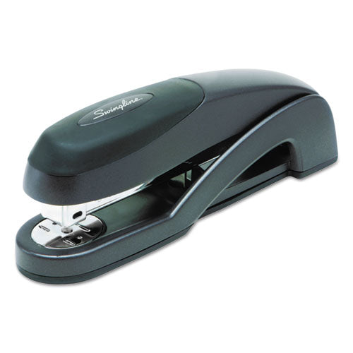Image of Swingline® S7087800CC Optima Full Strip Desk Stapler, 25-Sheet Capacity, Graphite Black