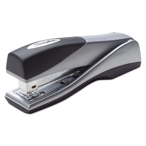 Image of Swingline® S7087811J Optima Grip Full Strip Stapler, 25-Sheet Capacity, Silver