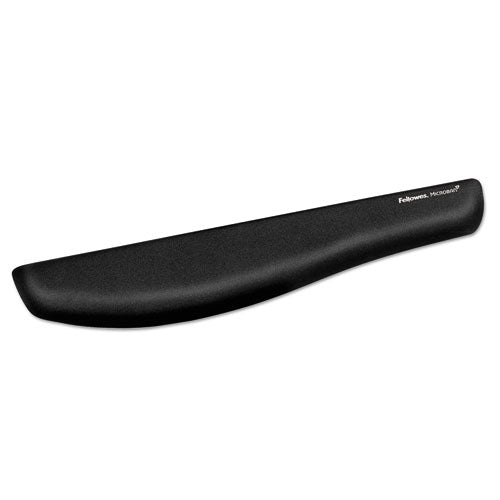 Image of Fellowes® 9252101 PlushTouch Keyboard Wrist Rest with FoamFusion Technology, 18.12 x 3.18, Black