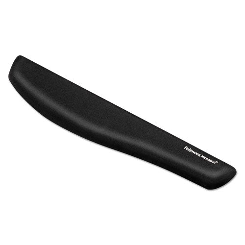 Image of Fellowes® 9252101 PlushTouch Keyboard Wrist Rest with FoamFusion Technology, 18.12 x 3.18, Black