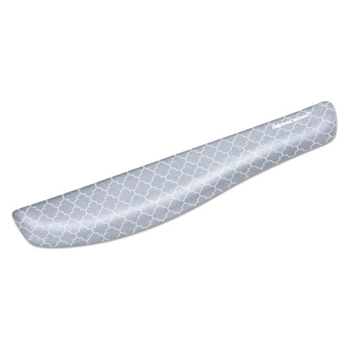 Image of Fellowes® 9549801 PlushTouch Keyboard Wrist Rest with FoamFusion Technology, 18.12 x 3.19, Lattice Design