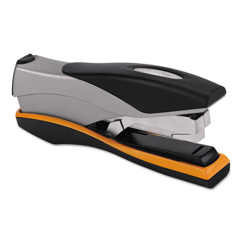 Image of Swingline® S7087845 Optima 40 Desktop Stapler, 40-Sheet Capacity, Silver/black/orange