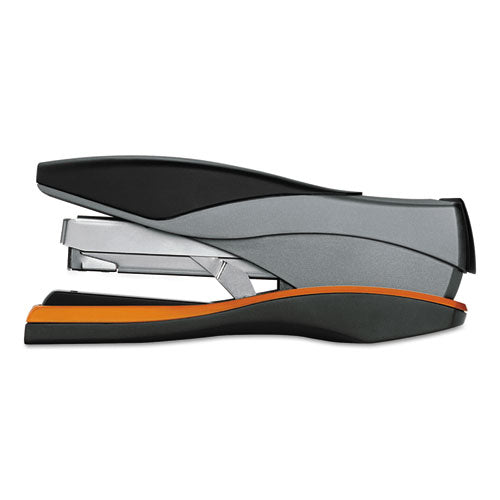 Image of Swingline® S7087845 Optima 40 Desktop Stapler, 40-Sheet Capacity, Silver/black/orange