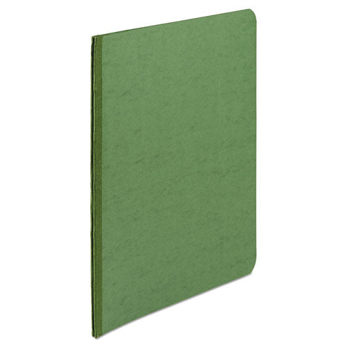 Image of ACCO A7025076A Presstex Report Cover With Tyvek Reinforced Hinge, Side Bound, 2-Piece Prong Fastener, 8.5 X 11, 3" Capacity, Dark Green