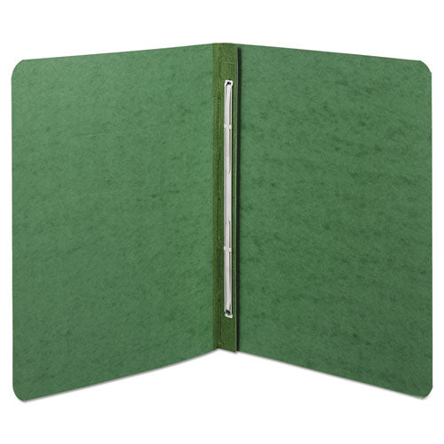 Image of ACCO A7025076A Presstex Report Cover With Tyvek Reinforced Hinge, Side Bound, 2-Piece Prong Fastener, 8.5 X 11, 3" Capacity, Dark Green