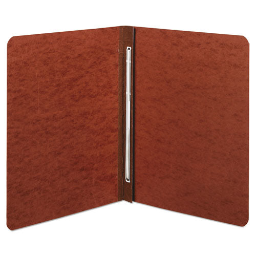 Image of ACCO A7025078A Presstex Report Cover With Tyvek Reinforced Hinge, Two-Piece Prong Fastener, 3" Capacity, 8.5 X 11, Red/red