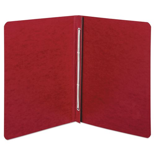 Image of ACCO A7025079A Presstex Report Cover With Tyvek Reinforced Hinge, Two-Piece Prong Fastener, 3" Capacity, 8.5 X 11, Executive Red