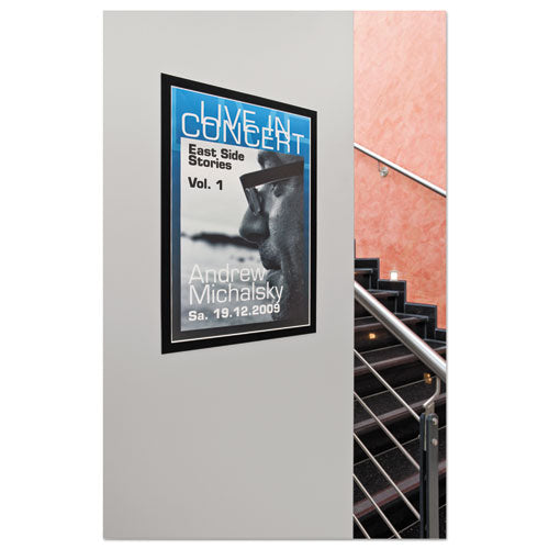 Image of Durable® 476901 Duraframe Sign Holder, 11 X 17, Black Frame, 2/pack