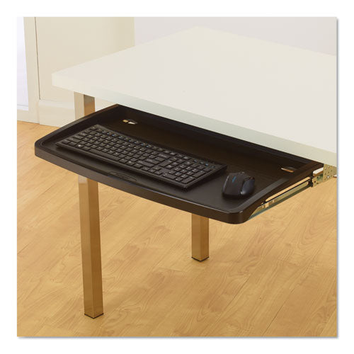 Image of Kensington® K60004US Comfort Keyboard Drawer With Smartfit System, 26w X 13.25d, Black