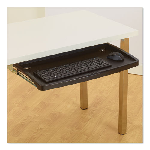Image of Kensington® K60004US Comfort Keyboard Drawer With Smartfit System, 26w X 13.25d, Black