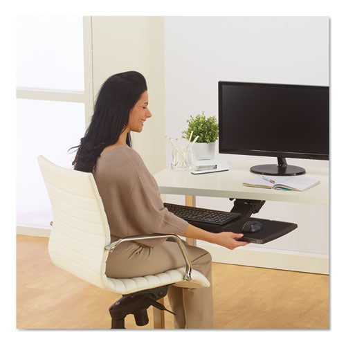 Image of Kensington® K60718USF Adjustable Keyboard Platform With Smartfit System, 21.25w X 10d, Black