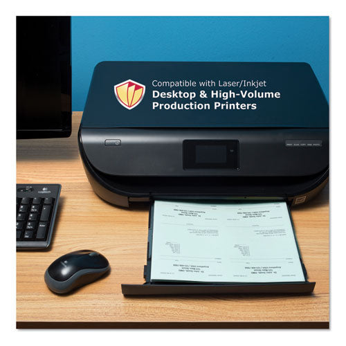 Image of DocuGard 04542 Medical Security Papers, 24 lb Bond Weight, 8.5 x 11, Green, 500/Ream
