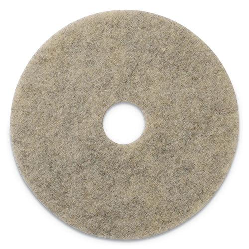 Image of AmericoÂ® Porko Plus Burnishing Pads, 27" Diameter, Brown, 2/carton