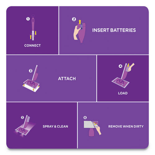 Image of Swiffer® 77809 WetJet System Cleaning-Solution Refill, Gain Scent, 1.25 L Bottle, 4/Carton