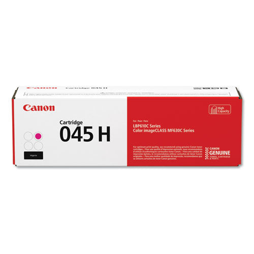 Image of Canon® 1244C001 1244c001 (045) High-Yield Toner, 2,200 Page-Yield, Magenta