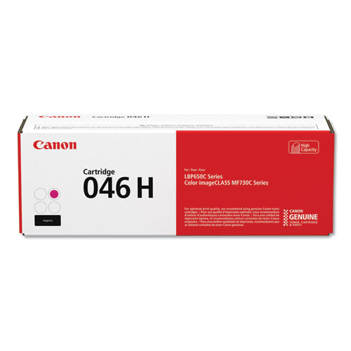 Image of Canon® 1252C001 1252c001 (046) High-Yield Toner, 5,000 Page-Yield, Magenta