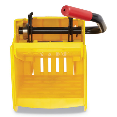 Image of Rubbermaid® Commercial 2064915 Wavebrake 2.0 Wringer, Side-Press, Plastic, Yellow
