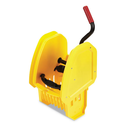 Image of Rubbermaid® Commercial 2064959 Wavebrake 2.0 Wringer, Down-Press, Plastic, Yellow