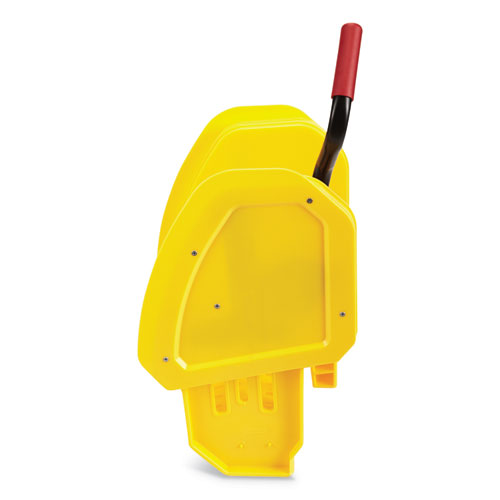 Image of Rubbermaid® Commercial 2064959 Wavebrake 2.0 Wringer, Down-Press, Plastic, Yellow