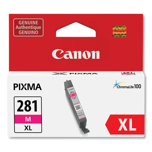 Image of Canon® 2035C001 2035c001 (cli-281) Chromalife100 Ink, Magenta