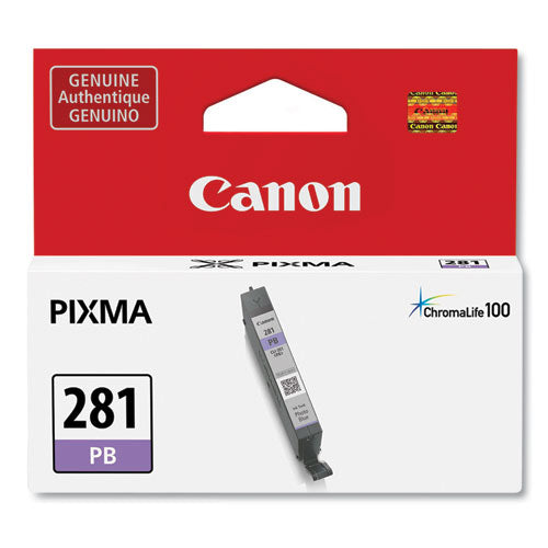 Image of Canon® 2092C001 2092c001 (cli-281) Chromalife100 Ink, Blue
