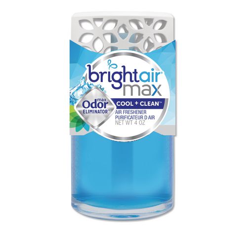 Image of BRIGHT Air® 900439EA Max Scented Oil Air Freshener, Cool And Clean, 4 Oz