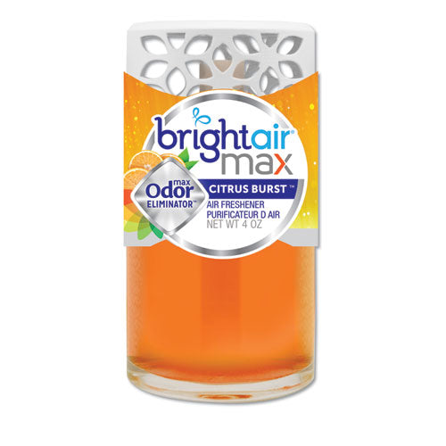 Image of BRIGHT Air® 900440EA Max Scented Oil Air Freshener, Citrus Burst, 4 Oz
