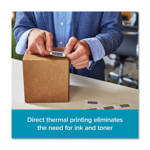 Image of DYMO® 2050764 LW Multipurpose Labels, 1" x 2.13", White, 500 Labels/Roll, 6 Rolls/Pack