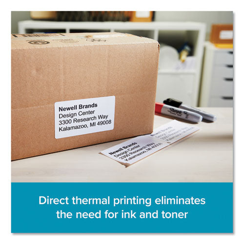Image of DYMO® 2050765 LW Shipping Labels, 2.31" x 4", White, 300 Labels/Roll, 6 Rolls/Pack