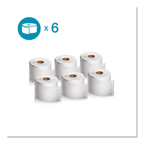 Image of DYMO® 2050765 LW Shipping Labels, 2.31" x 4", White, 300 Labels/Roll, 6 Rolls/Pack