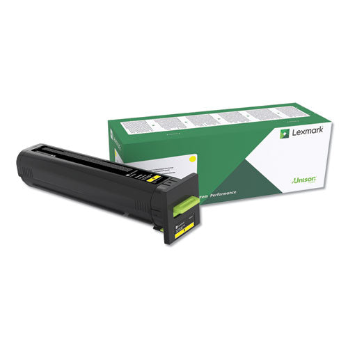 Image of Lexmark 72K1XY0 72k1xy0 Return Program Unison Extra High-Yield Toner, 22,000 Page-Yield, Yellow