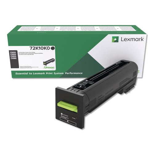 Image of Lexmark 72K10K0 72k10k0 Return Program Unison Toner, 8,000 Page-Yield, Black