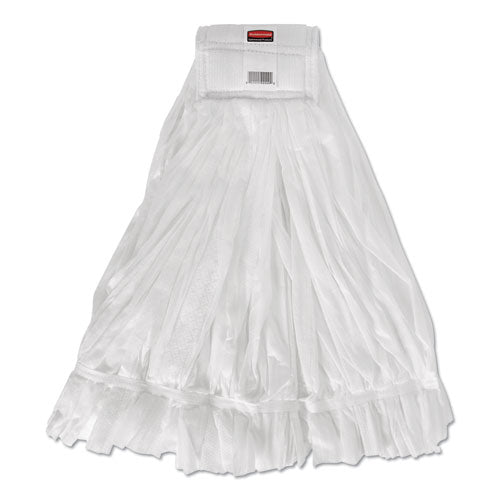 Image of Rubbermaid® Commercial 2025507 Disposable Mop, Nonwoven Fiber, #24, 5" Headband, White