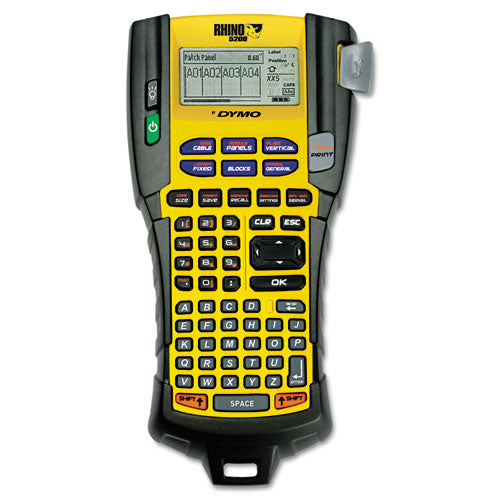 Image of DYMOÂ® Rhino 5200 Industrial Label Maker, 5 Lines, 6.12 X 11.25 X 3.5