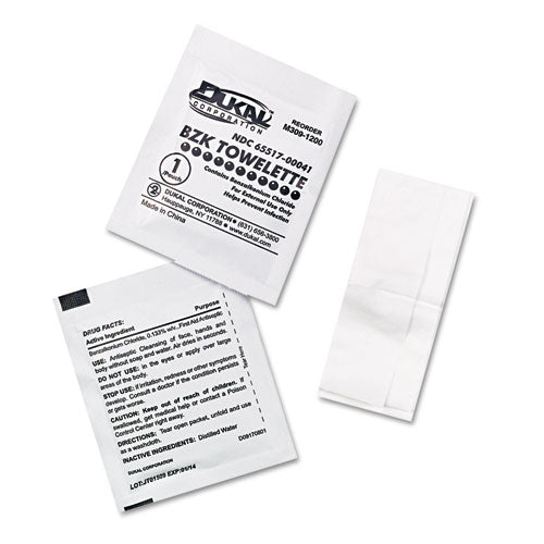 Image of First Aid Only FAE-4002 Smartcompliance Antiseptic Cleansing Wipes, 10/box