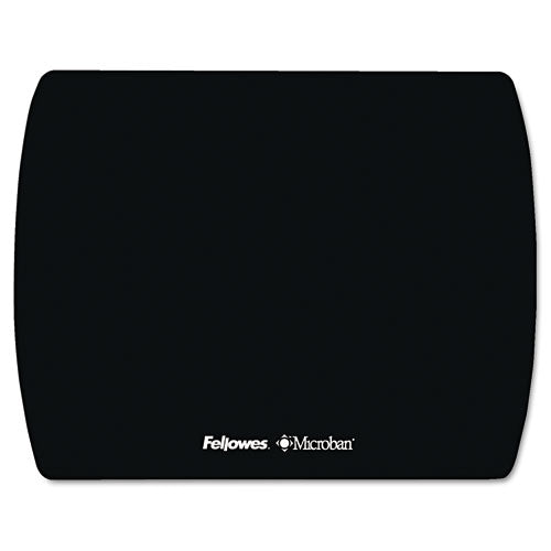 Image of Fellowes® FEL5908101 Ultra Thin Mouse Pad with Microban Protection, 9 x 7, Black