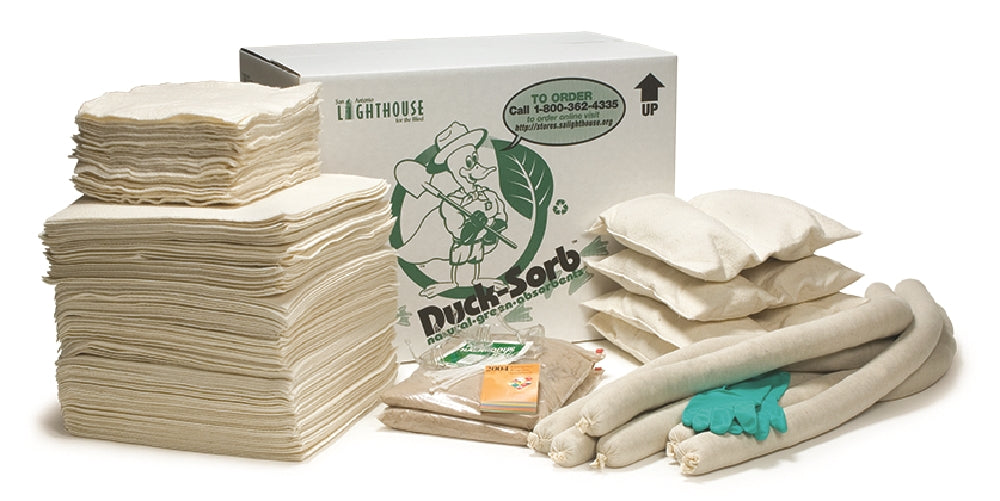 Duck Sorb DIY Spill Kit, Oil Only, 37 Gallon