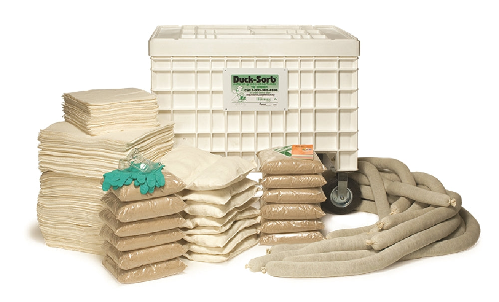 Duck Sorb Spill Kit, Oil Only, Non-Hazardous, 80 Gallon